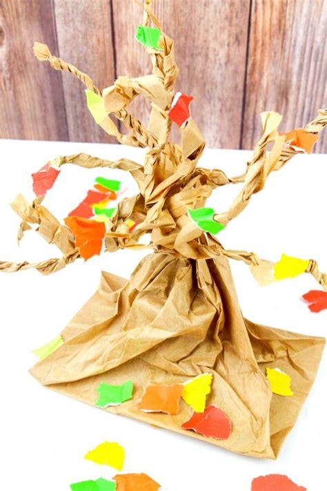 Image result for Paper Bag Fall Crafts