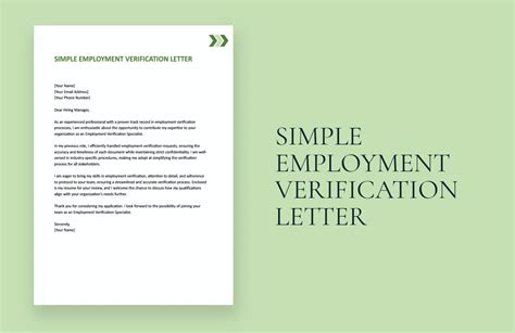 Letter of Employment in Word, Google Docs, Pages - Download | Template.net