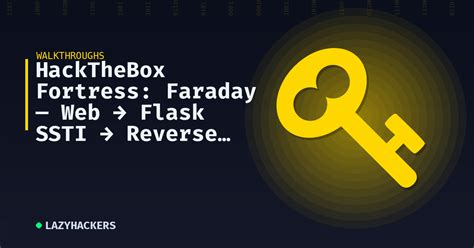 Faraday Fortress — HackTheBox Walkthrough (Hard Linux) — LazyHackers