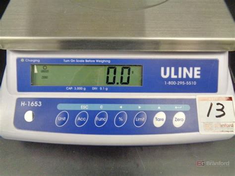 Uline H-1653 Counting Scale, 3,000g Capacity