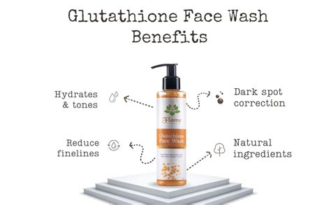 ReVedic | Glutathione Face wash For Skin Brightening, Reduces Dark ...