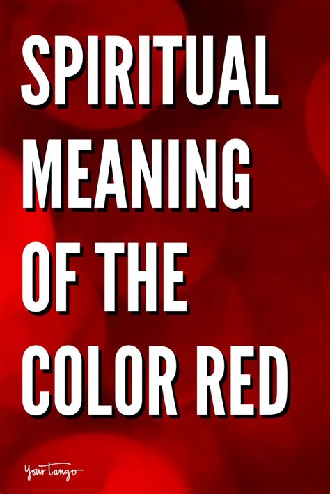 Image result for Red Color Meaning