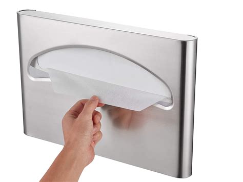 Buy ADKO Toilet Seat Cover Dispenser Commercial, Half Fold Toilet Seat ...