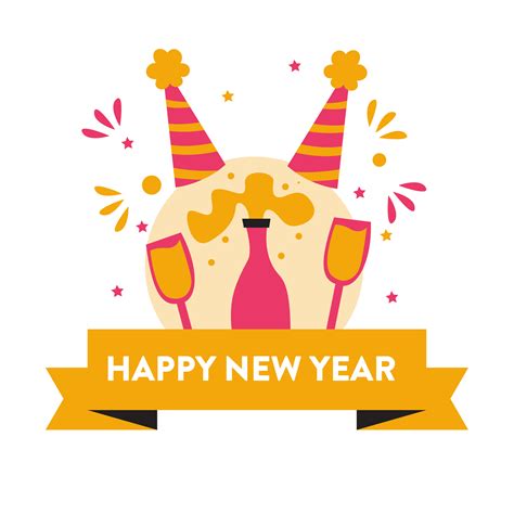 Happy New Year Clip Art Free