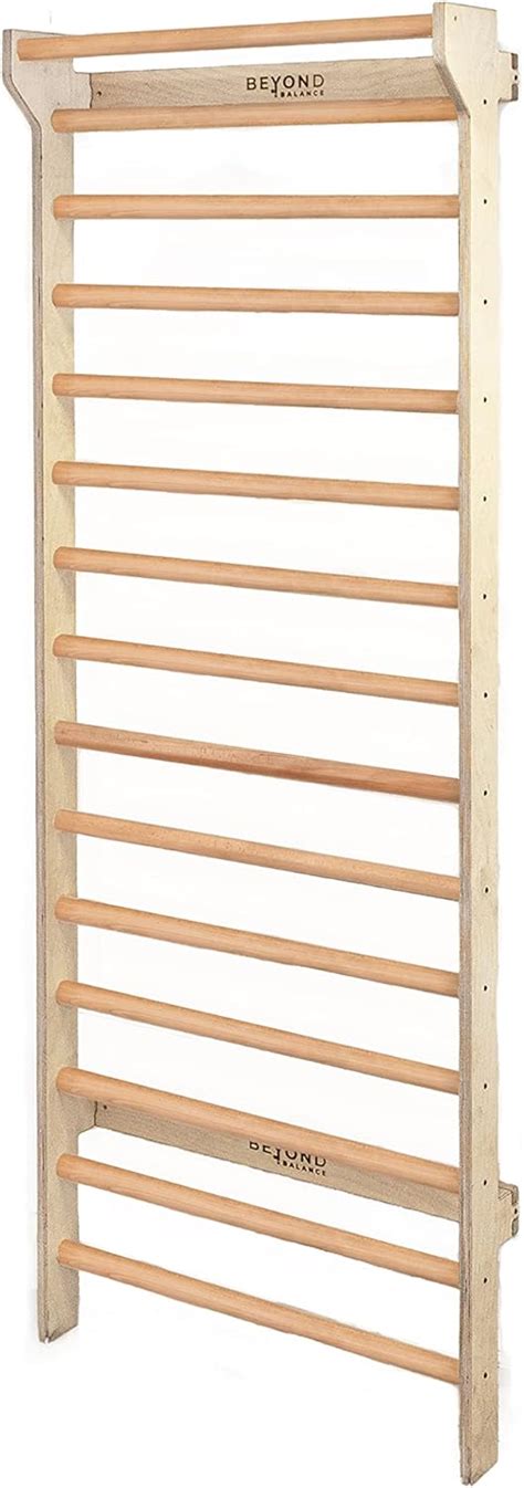 Buy Beyond Balance Wood Swedish Ladder Stall Bar for Fitness ...