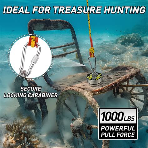 FINDMAG Magnet Fishing Kit, 1000 lbs Strong N52 Magnet for Fishing, Di – FINDMAG Store