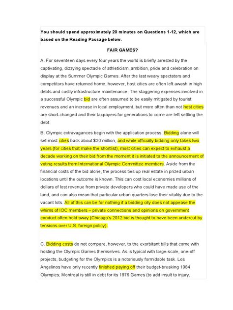 IELTS Reading Practice Test PDF 的图像结果