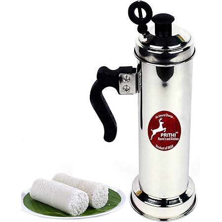 Mahi Store Stainless Steel Puttu Maker/Puttu Kodam with Lid - 1 Unit ...