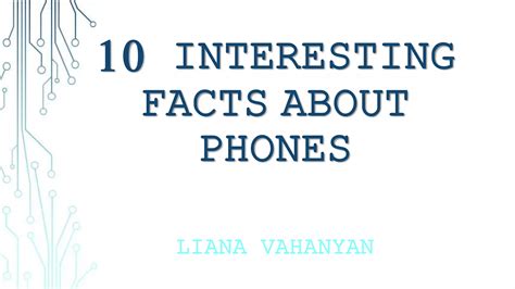 Facts About Phones