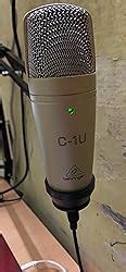 Behringer C1U USB Condenser Microphone (Unidirectional, Silver ...