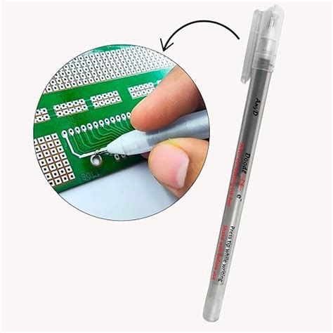 AnyD Silver Conductive Ink Pen | Pure Silver Conducting Pen for PCB ...