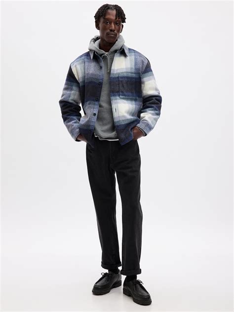 Plaid Shirt Jacket | Gap