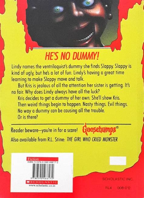 Goosebumps #7 Night of The Living Dummy – Books and You
