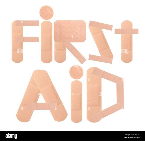 Image result for First Aid White Text