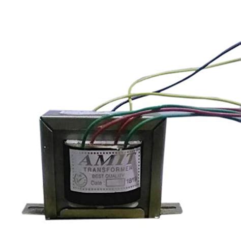Amit 220V AC to 12-0-12 AC Current 750 mA - Copper Winding Vertical 1 ...
