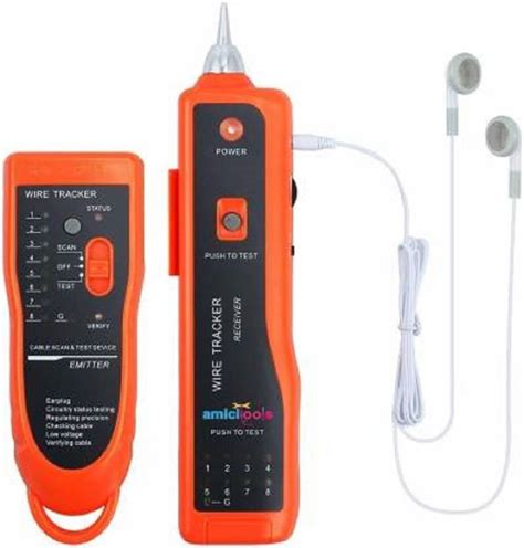 InfiZone XQ-350 Wire Tracker, Cable Break Point Tester for Network ...