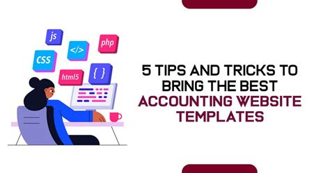 Tips & Tricks to Bring the Best Accounting Website Templates