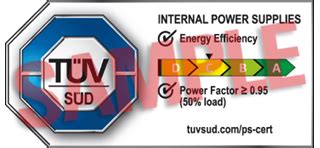 Certification mark for Energy Saving Mark for Internal Power Supplies ...