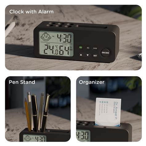 Decision Making Clock with Alarm | eo - Everyday Organisers Decider