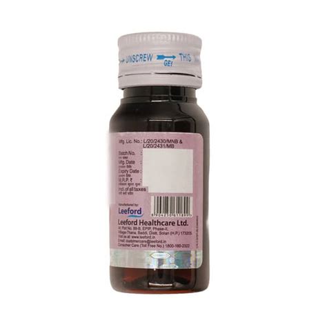 L Cetriver 2.5 MG/5ML Syrup (30): Uses, Side Effects, Price & Dosage ...