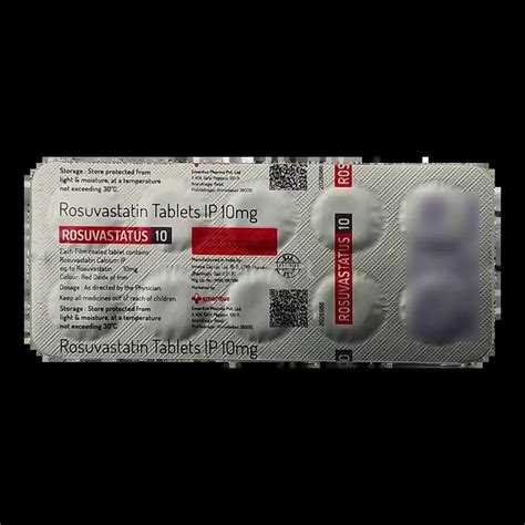 ROSUVASTATUS 10MG TABLET 10'S Price, Uses, Side Effects & Substitutes ...