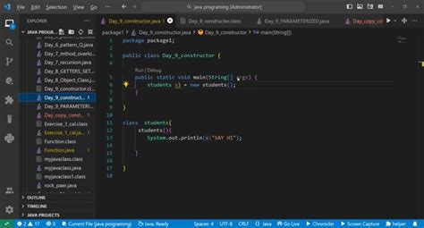 +Java Programming Tutorial Constructorby Priya 的图像结果