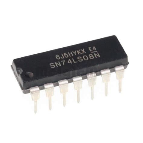 74LS08 Quadruple 2-Input Positive AND Gate IC (7408) DIP-14 Package buy ...