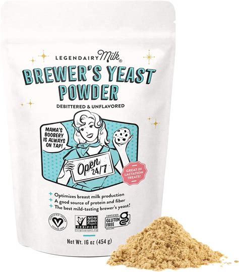 Amazon.com: Legendairy Milk Brewer's Yeast Powder for Lactation Cookies ...