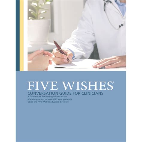 Living Will Downloadable 5 Wishes Printable Version