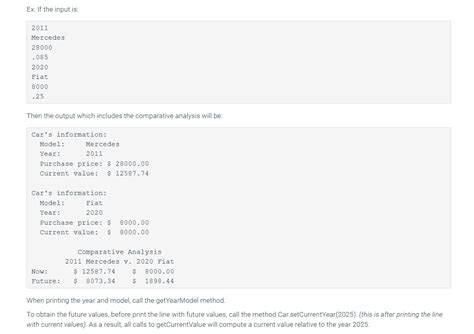 Creating a Car Class in Java 的图像结果