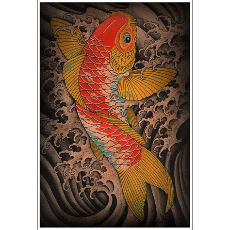 Japanese Art Koi Tattoo