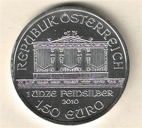 2010 Silver Austria One Ounce Philharmonic | Dorset Coin Company
