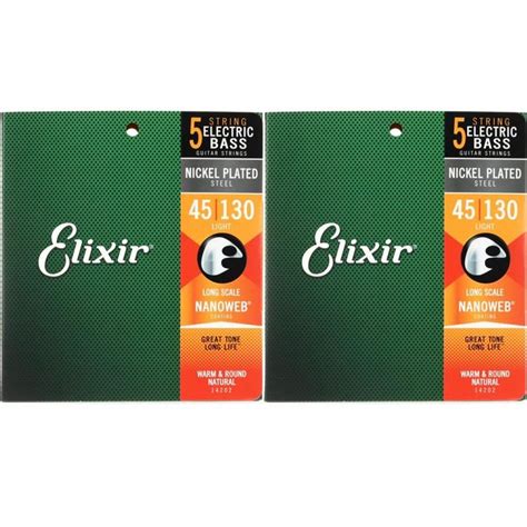 Image result for Elixir 5 String Bass Strings