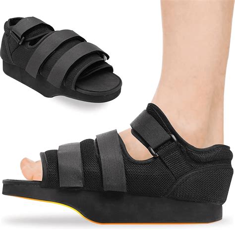 Post Op Shoes for Broken Toe Surgery, Forefoot Healing Boot, Surgical Foot Splint (Large ...