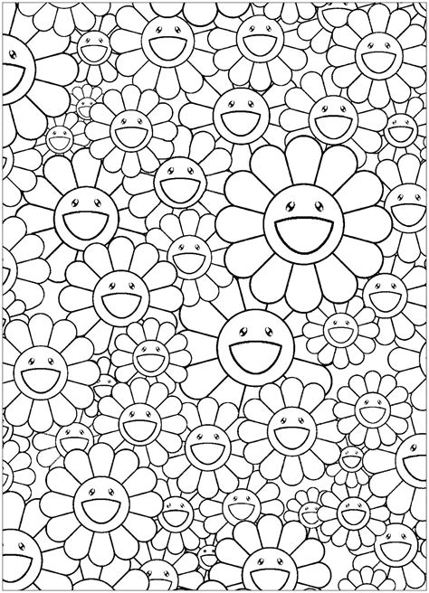Simple Coloring Pictures For Adults Coloring Pages