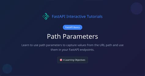 Fast API Path Parameters 的图像结果