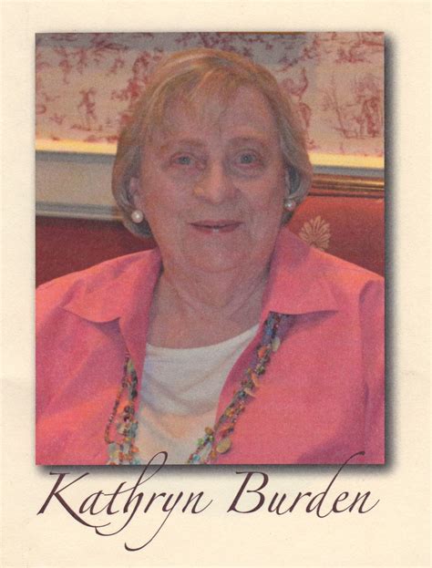 Grace Kathryn “Kathy” Jacobsen Burden (1924-2013) - Find a Grave-gedenkplek