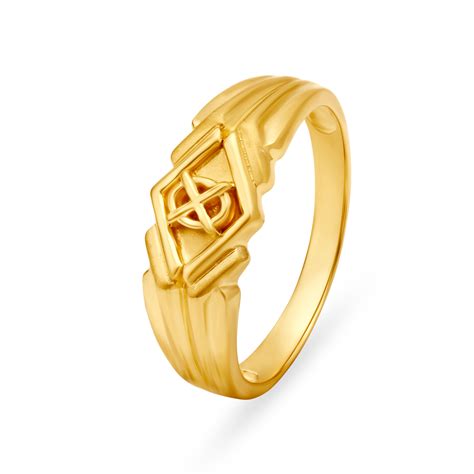 Regal 22 Karat Yellow Gold Finger Ring