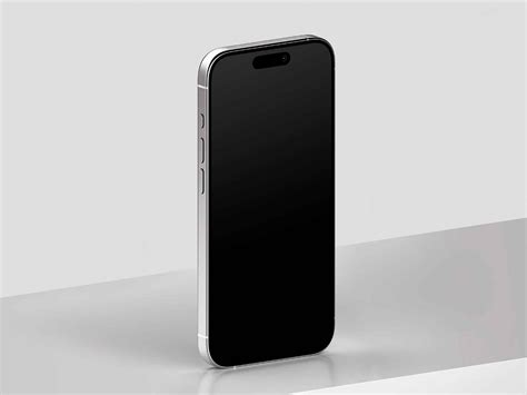 iPhone Pro App Screen Mockup