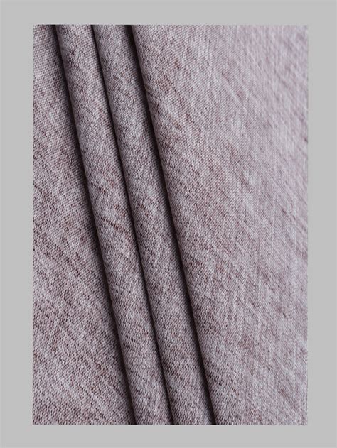 Men Cotton Blend Brown Self Design Shirt and Kurta Fabric Lampus