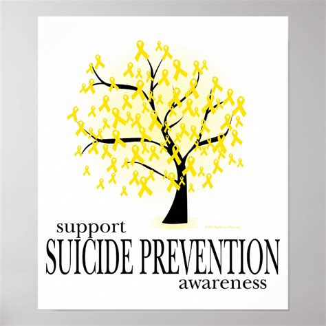 Suicide Prevention Tree Poster | Zazzle
