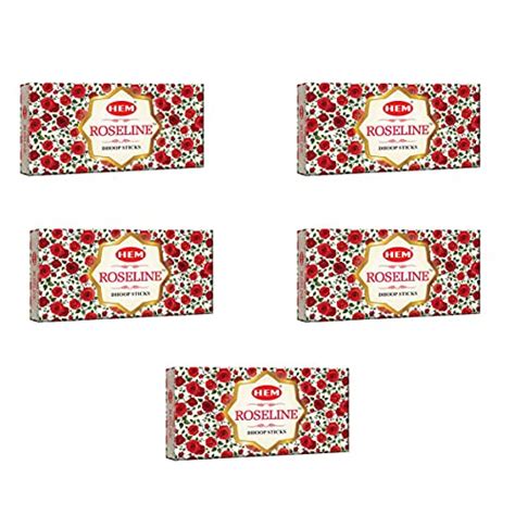 Roseline Dhoop Sticks Pack of 5 | Hem Fragrances – HEM Fragrances