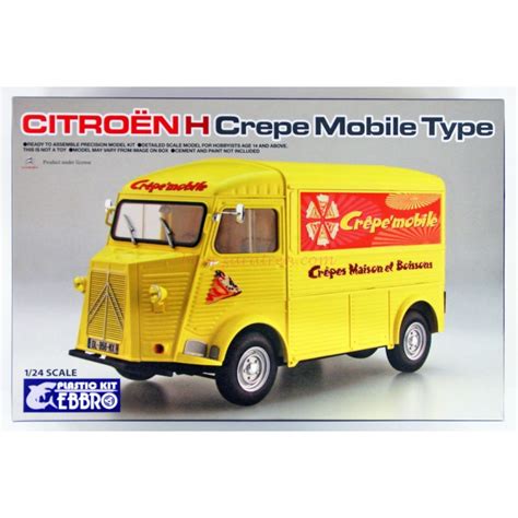 Ebbro Plastic Kit - Citroën H Crepe Mobile, Escala 1:24, Ref: 25010 ...