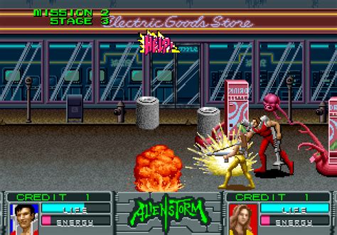 Image result for Alien Storm Arcade Gameplay