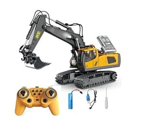jilani RC Excavator, RC Remote Control Construction Toy Truck with ...