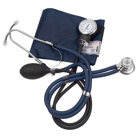 Blood Pressure Cuff with Stethoscope - (Navy) – Eco Medix