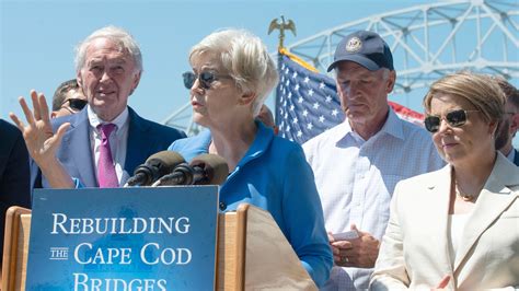 Sen. Elizabeth Warren says Cape Cod bridge funding needs Democrats