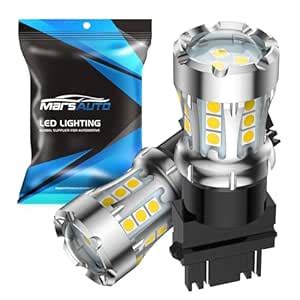 Marsauto 3157 LED Bulb White - LED Reverse Light Bulb - 3156 3057 LED ...