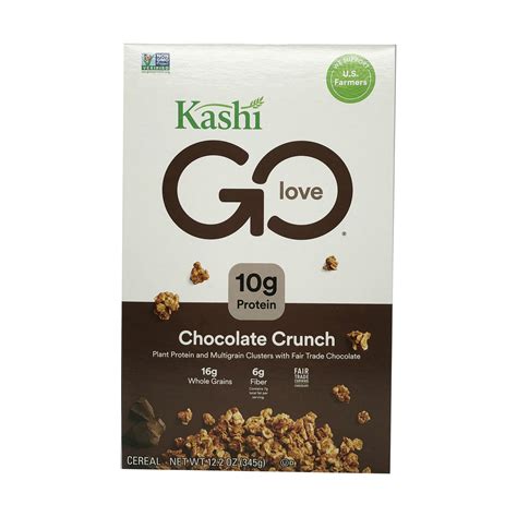 Kashi Go Vegan Protein Chocolate Crunch Breakfast Cereal