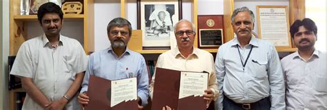 IITH and IDRBT sign an MoU | Department of CSE, IIT Hyderabad